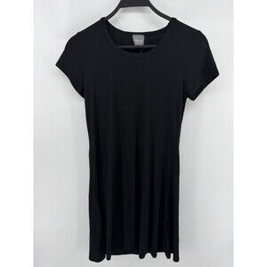 Olivia Rae Black Sleeve Dress Knit NWT Womens Size S